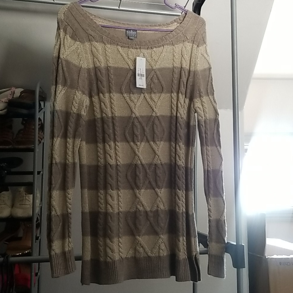 Wide Neck Sweater